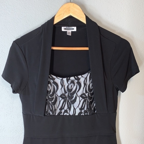 Intermission Women's Midi Dress, size 10, black - Picture 4 of 11